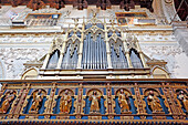 Italy, Sicily, Enna, The cathedral, The great organ