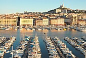 Old harbour of Marseille, France