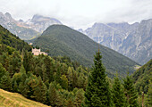 am Predil Paß bei Bovec, westliche Julische Alpen, Sloweinien