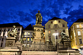 Monument of duke Johann on the Mainsquare, Graz, Styria, Austria