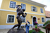 Arnold Schwarzenegger Museum and birthhouse in Thal near Graz, Styria, Austria