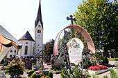 Grab des Wildschütz Jennerwein in Schliersee, Oberbayern, Bayern, Deutschland