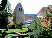 Kloster Wessobrunn, Pfaffenwinkel, Oberbayern, Bayern, Deutschland