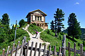 König Ludwigs Schachenhaus im Wettersteingebirge, Oberbayern, Bayern, Deutschland