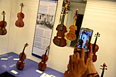 Violin museum in Mittenwald at Karwendel range, Upper Bavaria, Bavaria, Germany