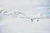Skigebiet Warth-Schröcken, Bezirk Bregenz, Bregenzerwald, Vorarlberg, Österreich