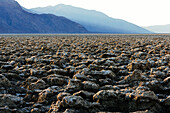 Plain in Devil´s Golfcourse in Death Valley National Park, Cailfornia, USA, America