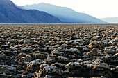 Tiefebene bei Devil´s Golfcourse im Death Valley National Park, Kalifornien, USA, Amerika