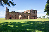 Jesus de Tavarangue, one of the best preserved Jesuit Missions, UNESCO World Heritage Site, Paraguay, South America