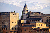 The Alhambra, UNESCO World Heritage Site, Granada, Andalucia, Spain, Europe