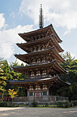 Five-story Japanese pagoda, Kyoto, Japan