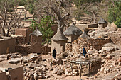 Granaries In Tireli, Mali
