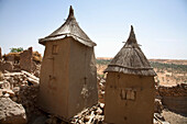 Two Granary in Irelli, Bandiagra Escarpment, Mali