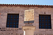 Sundial In The Second Courtyard Of The Casa Nacional De Moneda National Mint, Potos