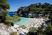 Cala Macarelleta, near Cala Galdana, South West Coast, Menorca, Balearic Islands, Spain, Mediterranean, Europe