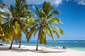 Mano Juan, a picturesque fishing village, Saona Island, Parque Nacional del Este, Punta Cana, Dominican Republic, West Indies, Caribbean, Central America