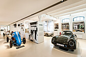 the Prototyp car museum in the Hafencity of Hamburg, north Germany, Germany