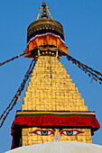 Bodnath Stupa, Boudha, Boudnath, Bauddhanath, Kathmandu, Nepal, Himalaya, Asia