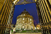 Radcliffe Camera at night, Oxford, Oxfordshire, England, United Kingdom, Europe