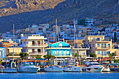 Harbour at Pothia, Kalymnos, Dodecanese, Greek Islands, Greece, Europe