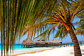 Restaurant on one of the beaches of Nungwi, Zanzibar