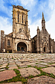 St. Ronan church, Church square, Locronan village, Finistère department, Châteaulin canton, Finistère, Brittany, France