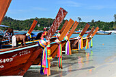 Pattaya Beach on the island of Lipe, Andaman Sea, South-Thailand, Thailand, Asia