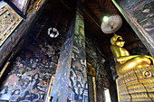 In Wat Suthat temple, Bangkok, Thailand, Asia