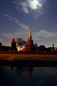 Wat Mahathat, alte Königsstadt Ayutthaya, Thailand