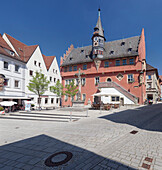 Town Hall, Ochsenfurt, Mainfranken, Lower Franconia, Bavaria, Germany, Europe