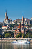 Panaorama photo of Buda, Budapest, Hungary, Europe