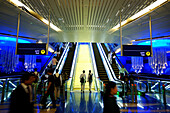 Dubai Metro Station, U-Bahn Station, Dubai, Vereinigte Arabische Emirate, VAE
