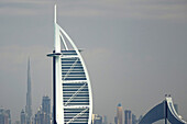 Burj Al Arab, Burj Khalifa, Skyline, Dubai, Vereinigte Arabische Emirate, VAE