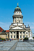French Cathedral, Gendarmenmarkt Square, Berlin, Brandenburg, Germany, Europe