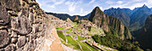 Machu Picchu Inca ruins and Huayna Picchu Wayna Picchu, UNESCO World Heritage Site, Cusco Region, Peru, South America
