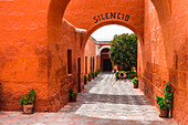 Santa Catalina Monastery Convento de Santa Catalina St. Catherine, a convent in Arequipa, Peru, South America