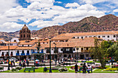 Plaza de Armas, UNESCO World Heritage Site, Cusco Cuzco, Cusco Region, Peru, South America