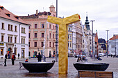 Republic Square, Pilsen Plzen, West Bohemia, Czech Republic, Europe