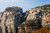 Monastery on a cliff, Meteora, Greece