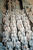 Museum of the Terracotta Warriors, Mausoleum of the first Qin Emperor, Xian, Shaanxi Province, China, Asia
