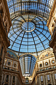 Vittorio Emanuele II Gallery, Milan, Lombardy, Italy, Europe