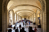 Louvre, Innenaufnahme, Paris, Frankreich
