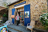 the marechalerie, artist workshop in saint-ceneri-le-gerei, one of the most beautiful villages of france, alpes mancelles, normandie-maine regional nature park, orne (61), france