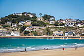 pleneuf val-andre beach, (22) cotes d'armor, brittany