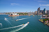 Sydney Opera House and Harbour, Sydney, New South Wales, Australia, Oceania