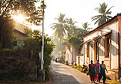 Street scene, Panjim, Goa, India, South Asia