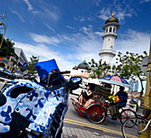 Kapitan Keling Moschee, Georgetown, Insel Penang, Malaysia, Asien