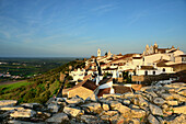 Blick vom Castelo in Monsaraz, Alentejo, Portugal