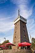 Turmgaststätte Rother Kuppe, nahe Roth, Rhön, Bayern, Deutschland