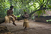 Traditional life at the Iarofa Cultural Village on the island of Efate